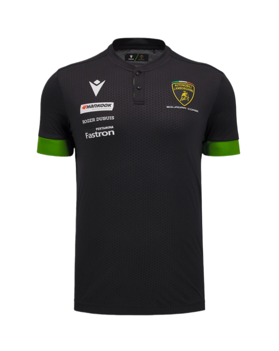 Automobili Lamborghini Squadra Corse men's Polo Shirt - Black