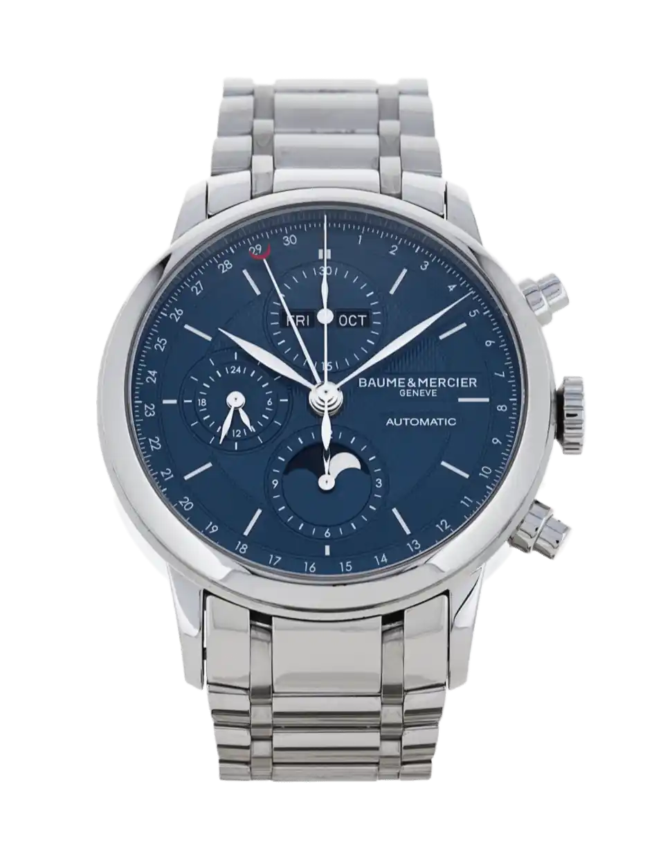 Baume et Mercier Classima Executives Blue Dial - 42mm, Steel (2022)