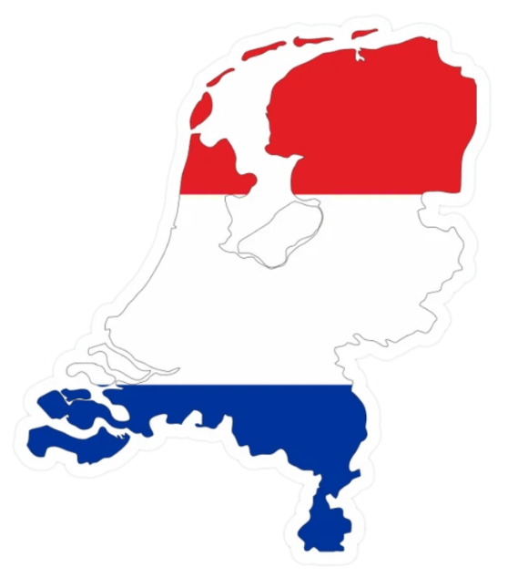 Netherlands Flag Sticker