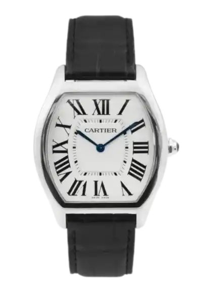 Cartier Tortue - 38mm, White Gold (2016)