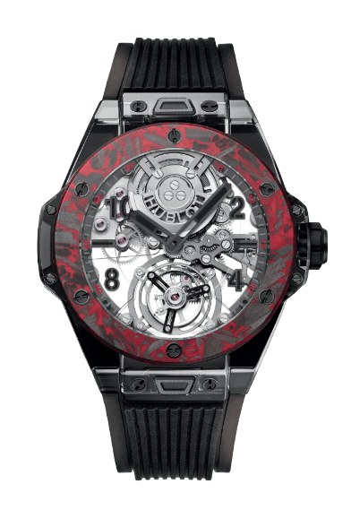Hublot Big Bang Tourbillon Automatic Black Sapphire Las Vegas Boutique - 45mm, Sapphire, Carbon