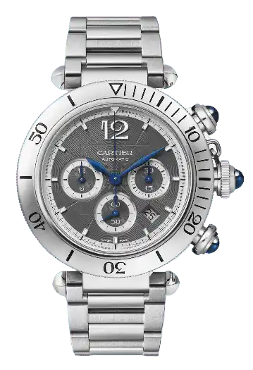 Pasha De Cartier Watch - Steel