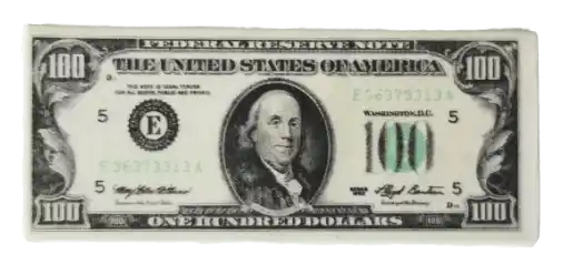 Hundred Dollar Bill Eraser