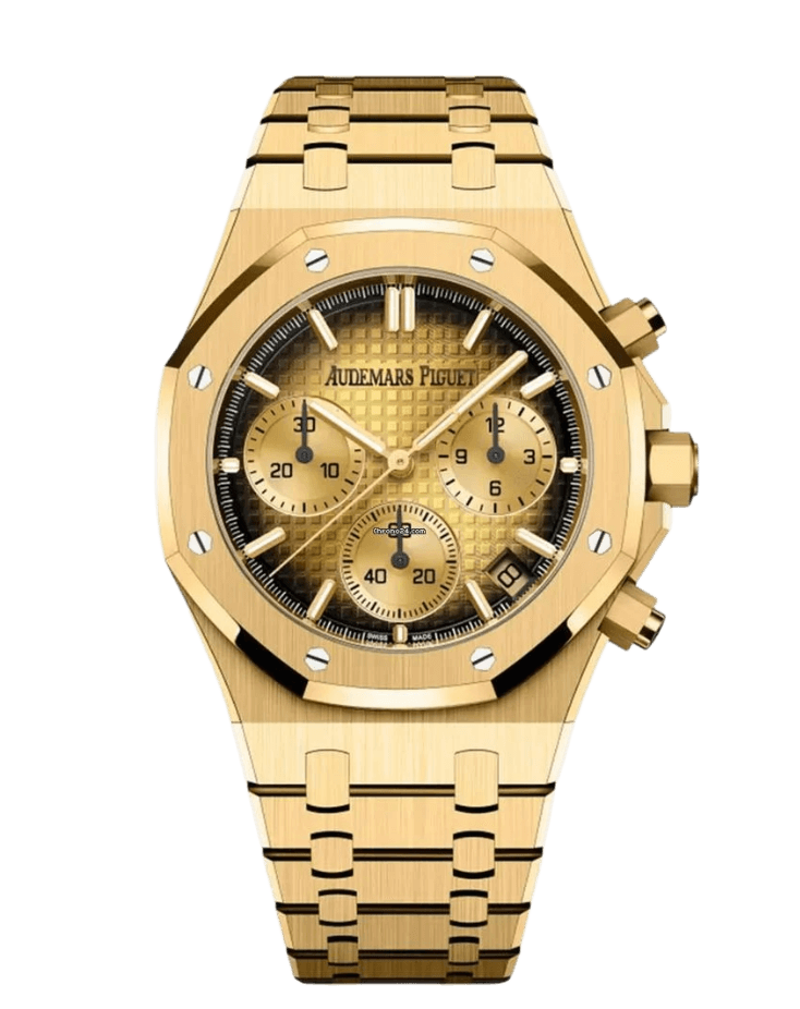 Audemars Piguet Royal Oak Champagne Dial - 41mm, Yellow Gold (2024)
