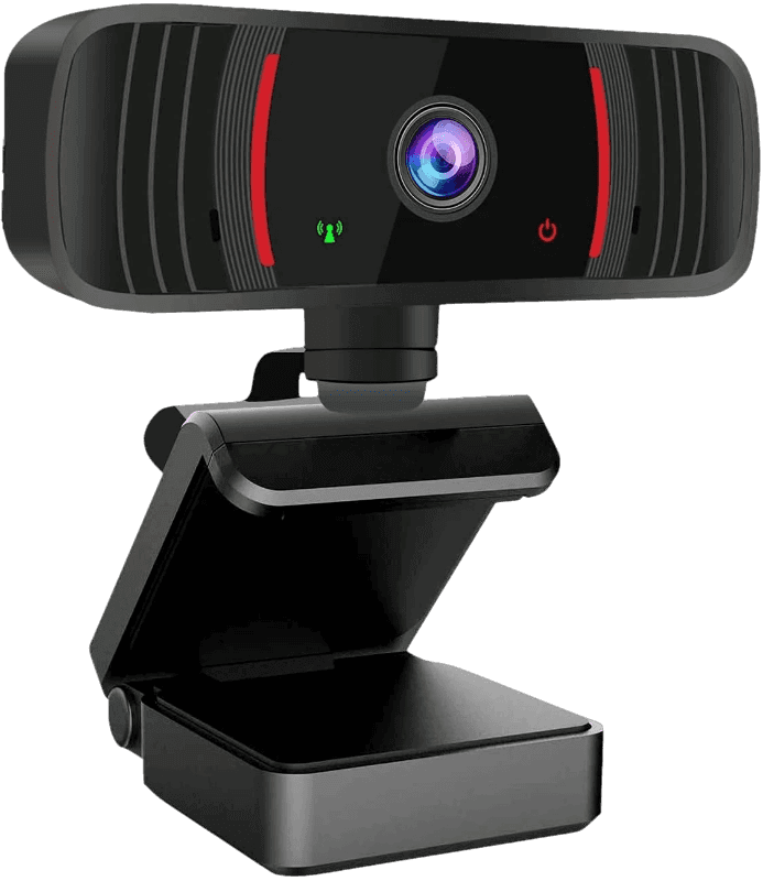Peteme Webcam with Microphone for Desktop