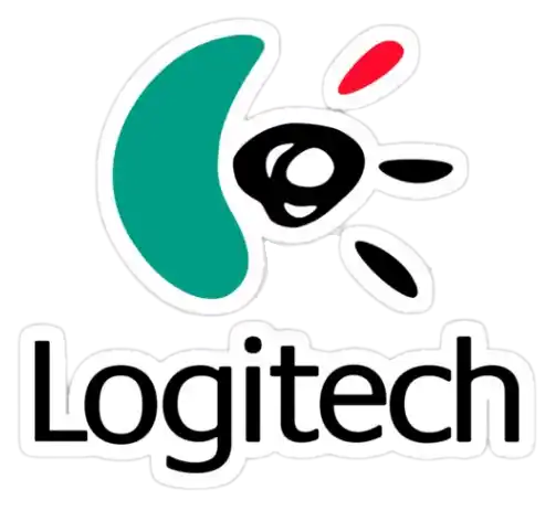 Logitech Retro Logo Sticker