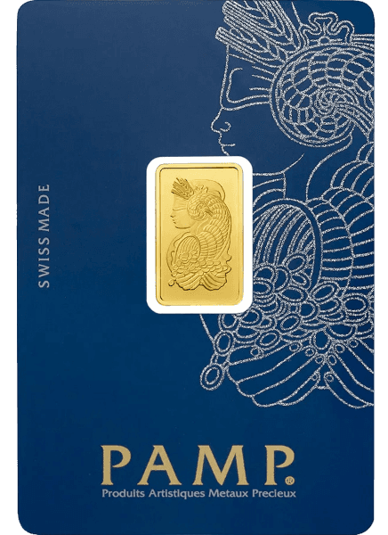 10 gram Gold Bar - PAMP Suisse Lady Fortuna