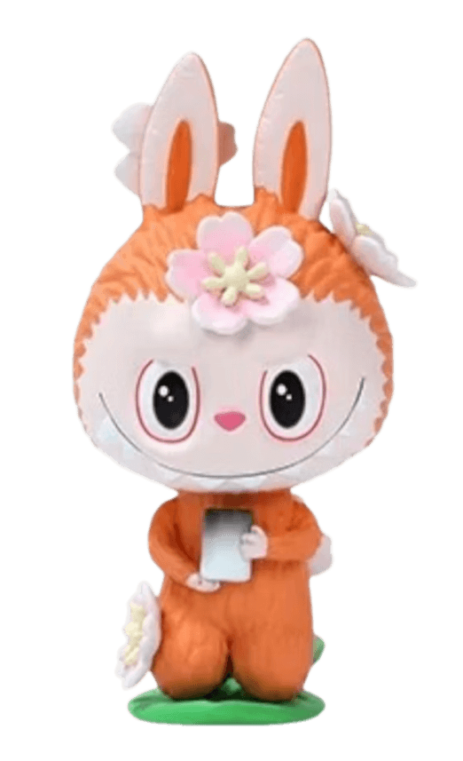 Pop Mart Labubu The Monsters Flower Elves Series Cherry Blossoms Figure