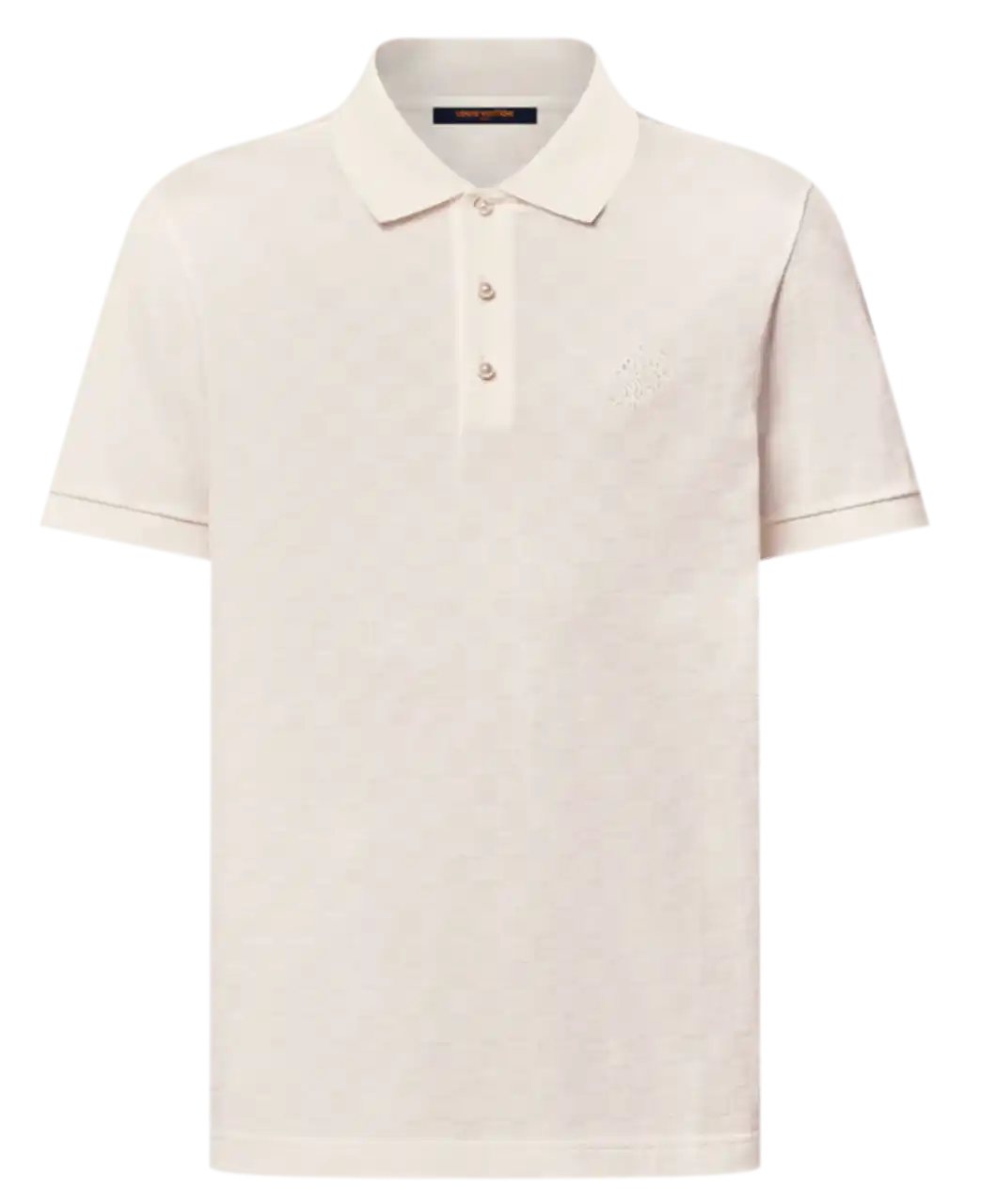 Louis Vuitton Damier Signature Polo Shirt - Milky White