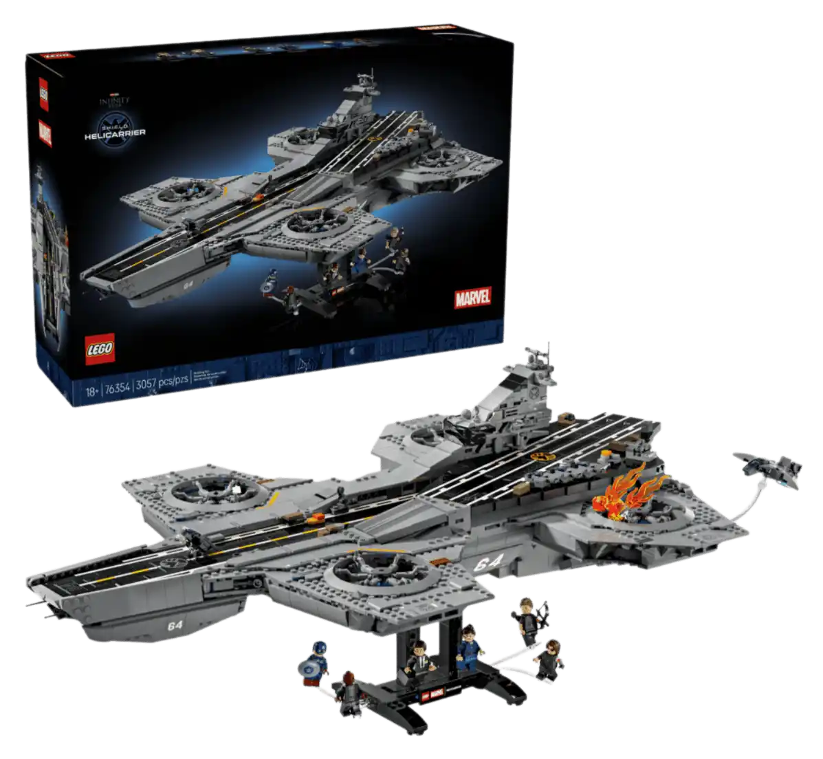 LEGO S.H.I.E.L.D. Helicarrier #76354