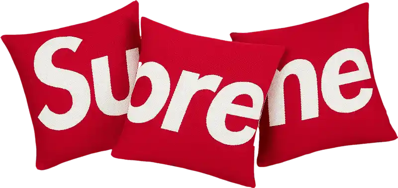 Supreme Jules Pansu Pillow (Set of 3) - Red