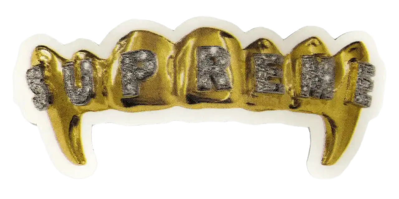 Supreme Sticker - Grills