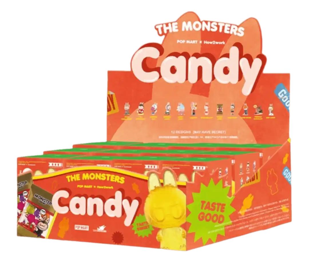 Pop Mart The Monsters Labubu Candy Series Figure Sealed Case (12 Blind Box)