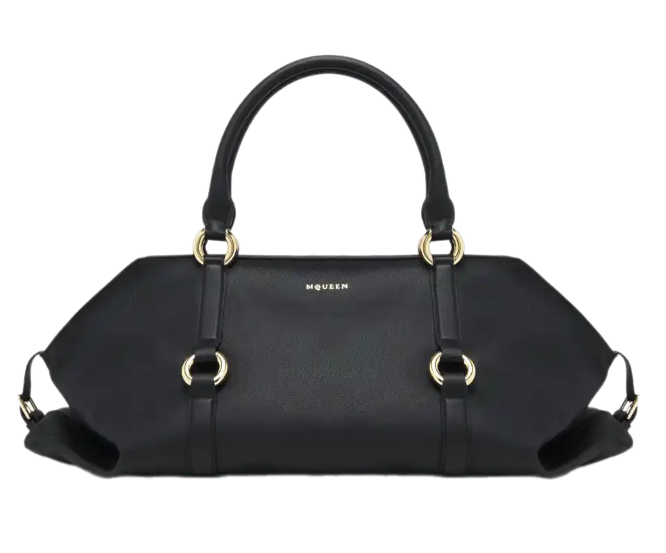 McQueen Farringdon Maxi Bag - Black