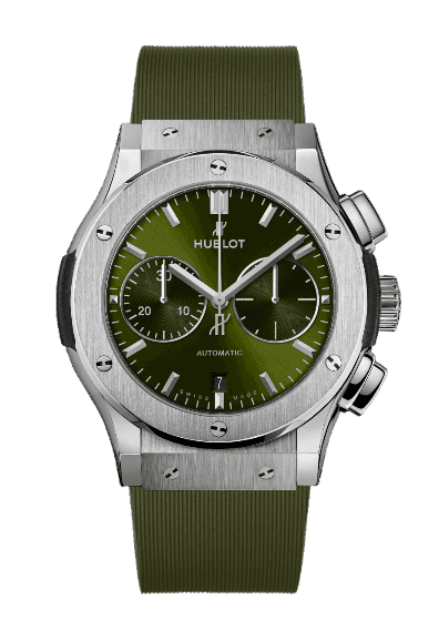 Hublot Classic Fusion Chronograph Titanium Green - 45mm, Titanium