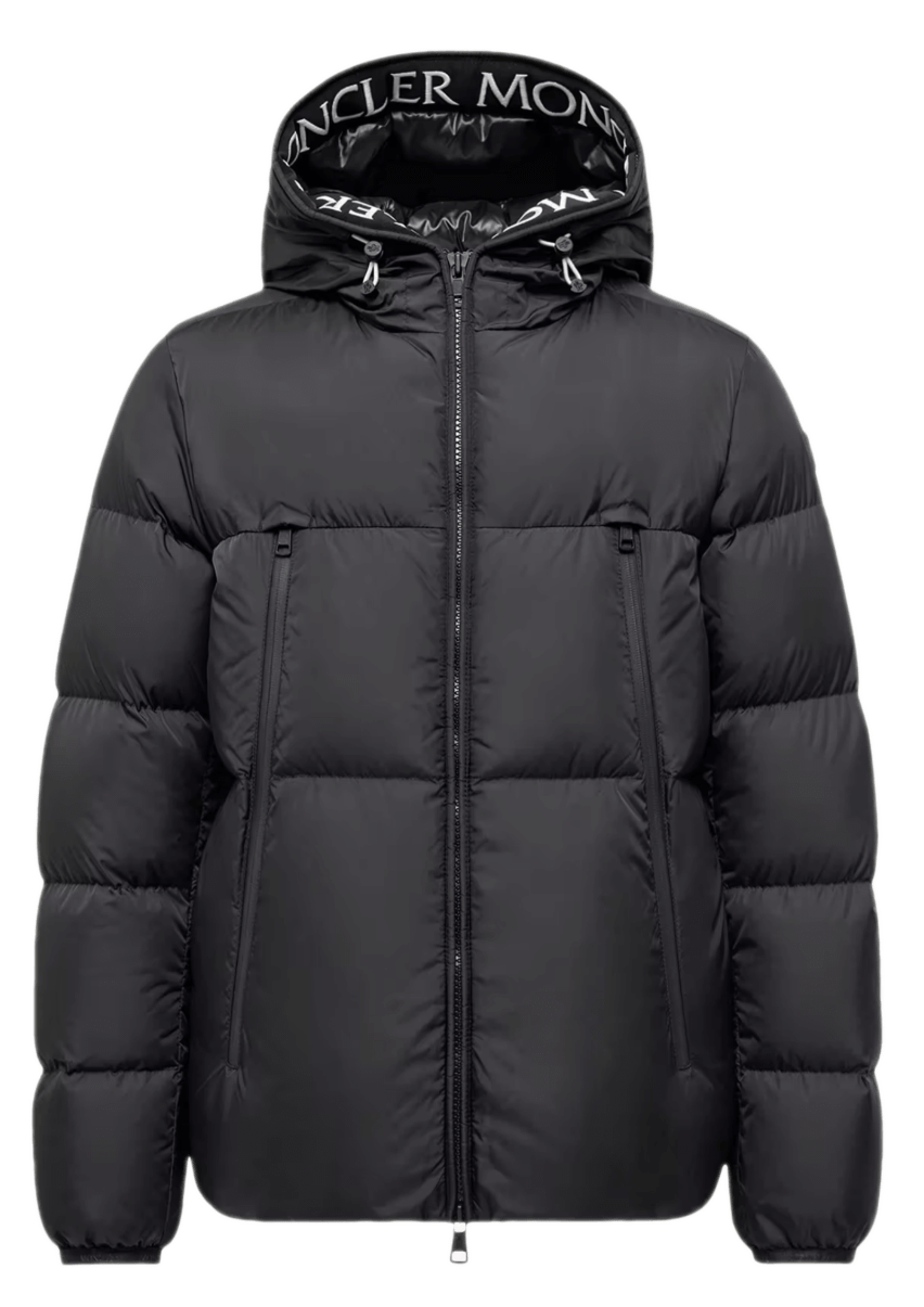 Moncler Montcla Hooded Short Down Jacket - Black