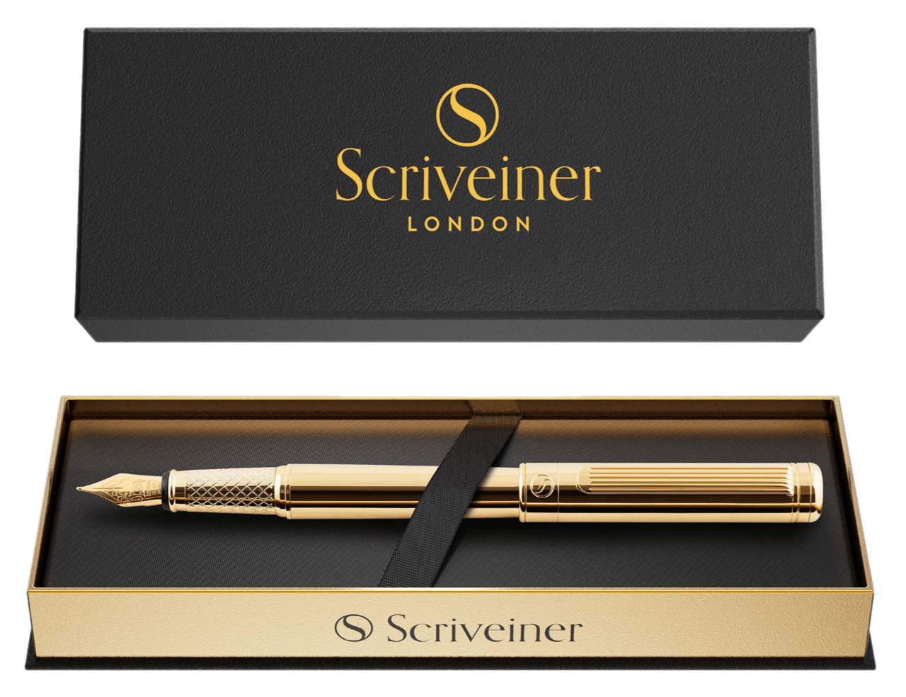 Scriveiner Gold Luxury Fountain Pen