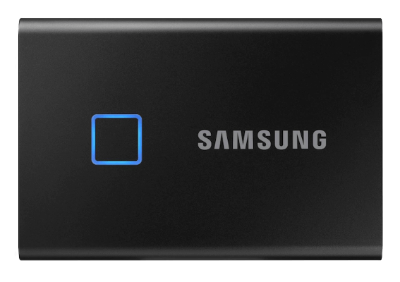 Samsung Portable SSD T7 TOUCH USB 3.2 1TB - Black
