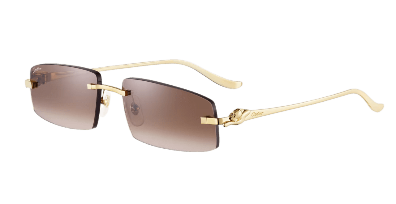 Panthère de Cartier Sunglasses - Gold