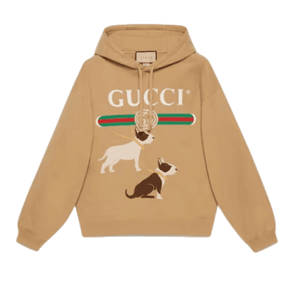 Gucci Cotton Jersey Sweatshirt - Camel