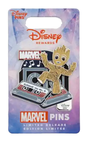 Groot Pin – Guardians of the Galaxy – Disney Visa Cardmember Exclusive 2024 – Limited Release