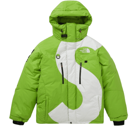 Supreme The North Face S Logo Summit Series Himalayan Parka - Lime