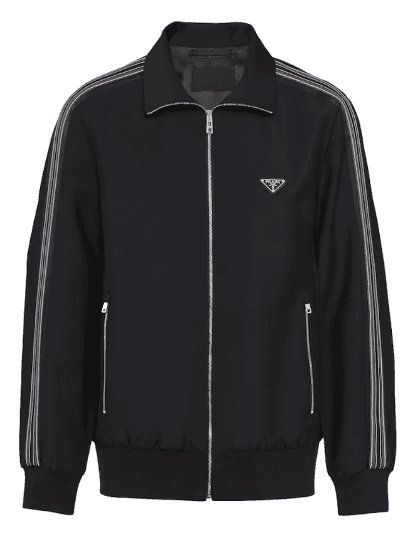 Prada Wool and Mohair Bluson Jacket - Black