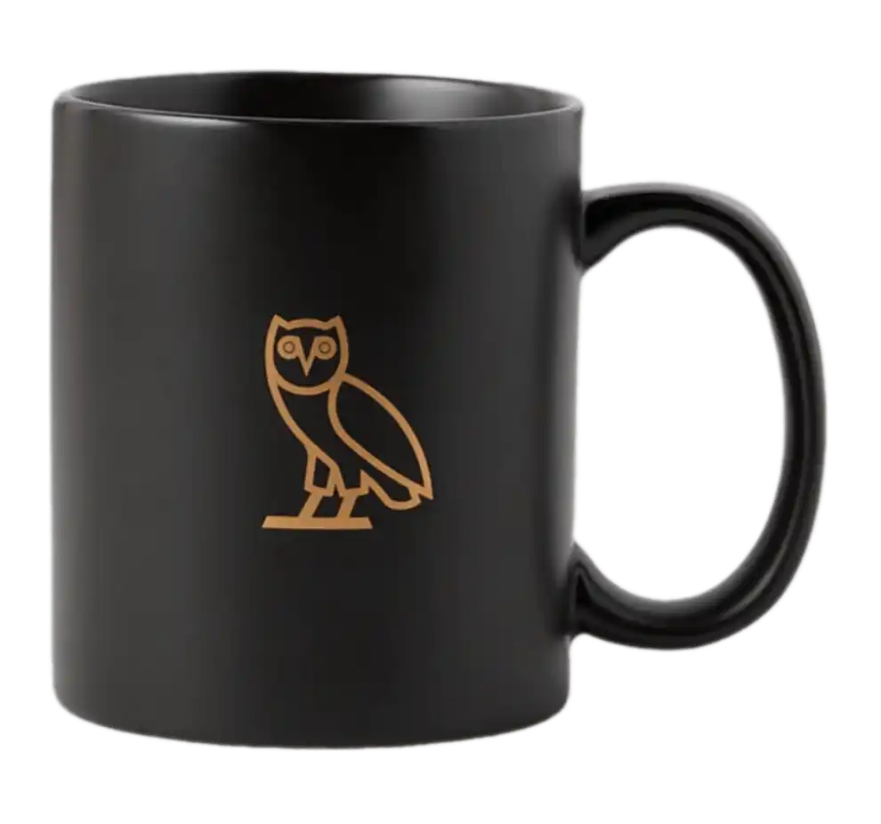 OvO Ceramic Mug - Black