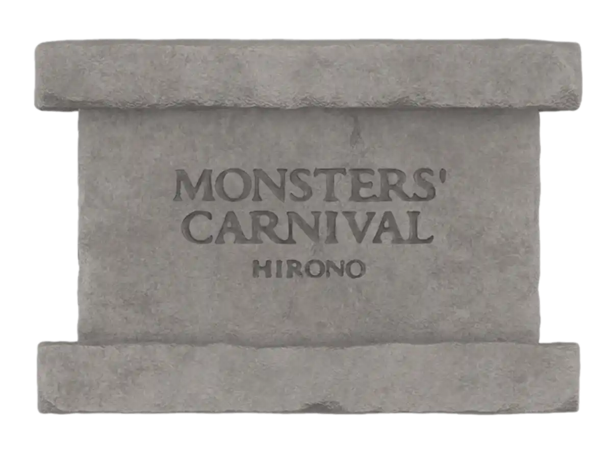 Hirono Monsters' Carnival Series Figures-Scene Prop
