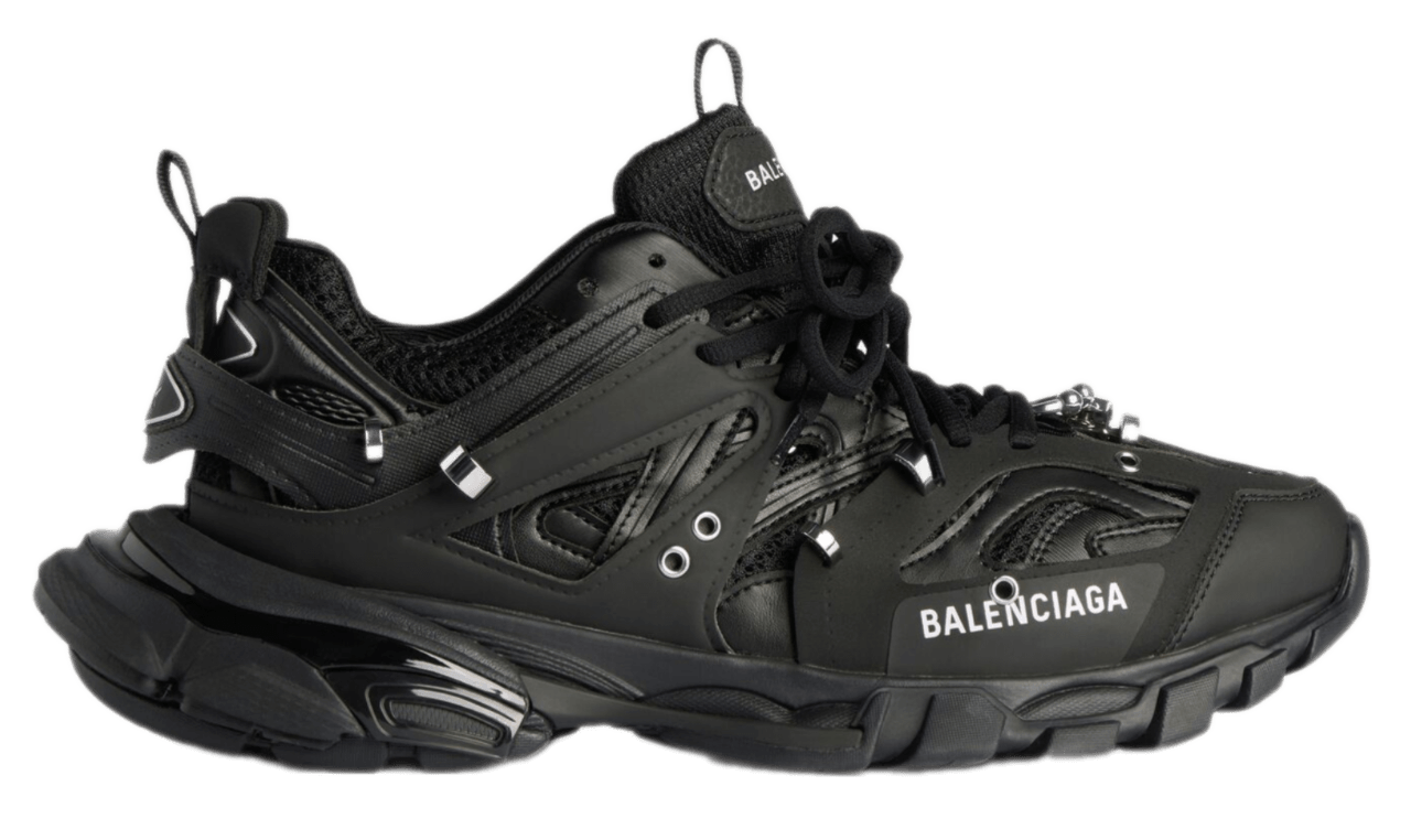 Balenciaga Track Piercing Sneaker - Black