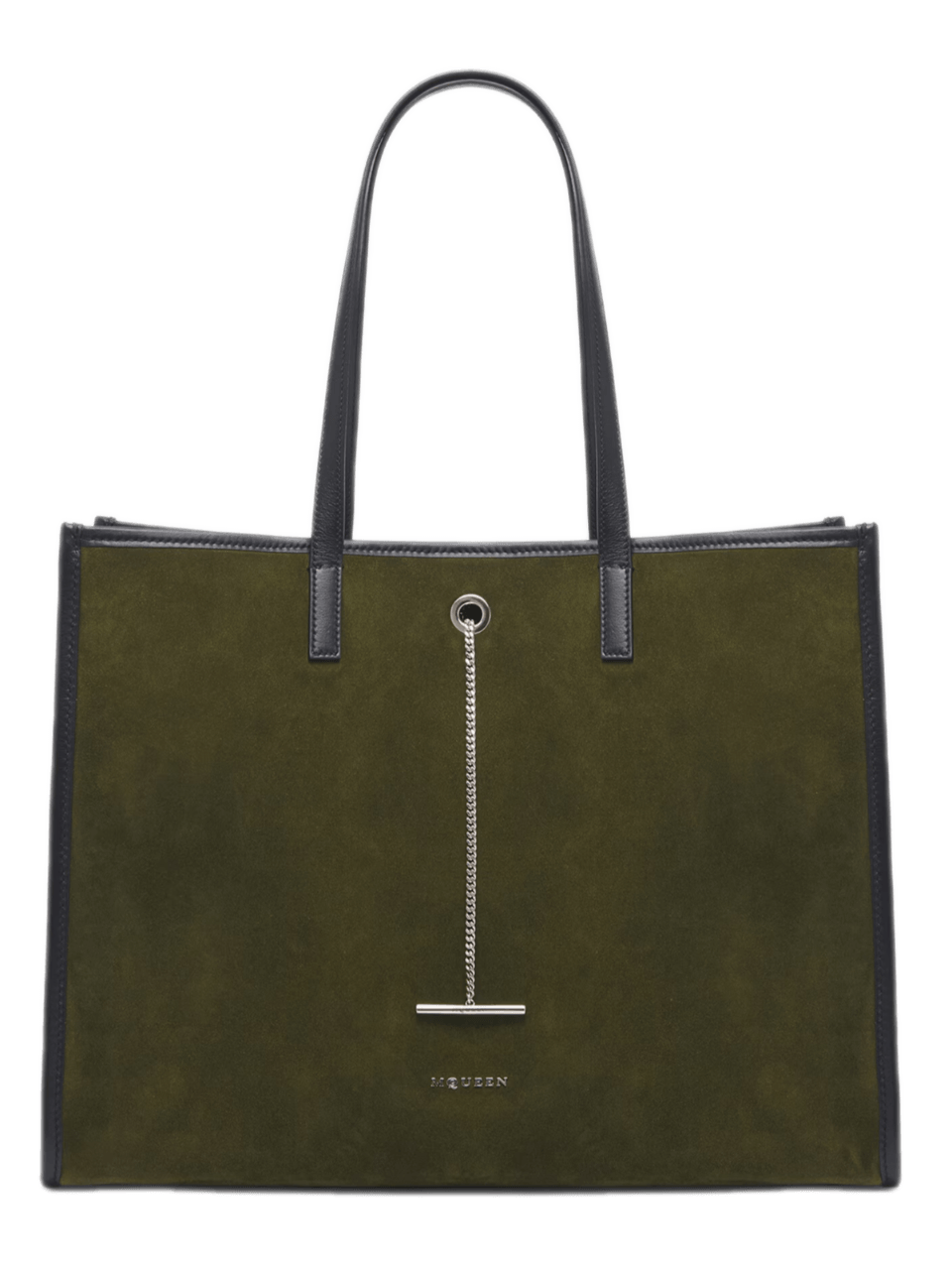 McQueen Pendant Tote Bag - Military Green
