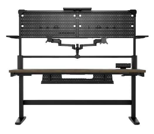 Platform:6 Creator Edition Desk - Wood, Dark Walnut Stain