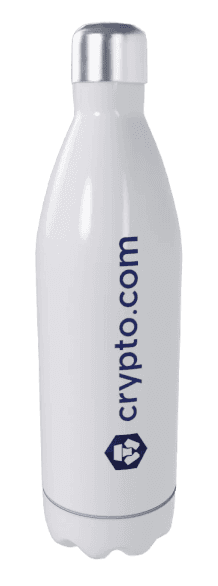 Crypto.com Aluminum Water Bottle