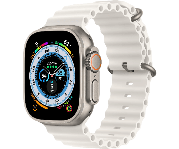 Apple Watch Ultra 3 - Ocean Band (White)