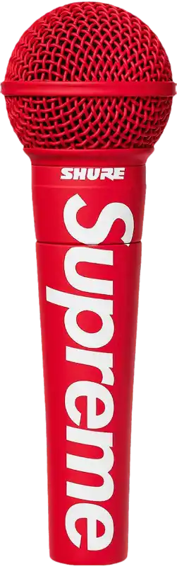 Supreme Shure SM58 Vocal Microphone - Red