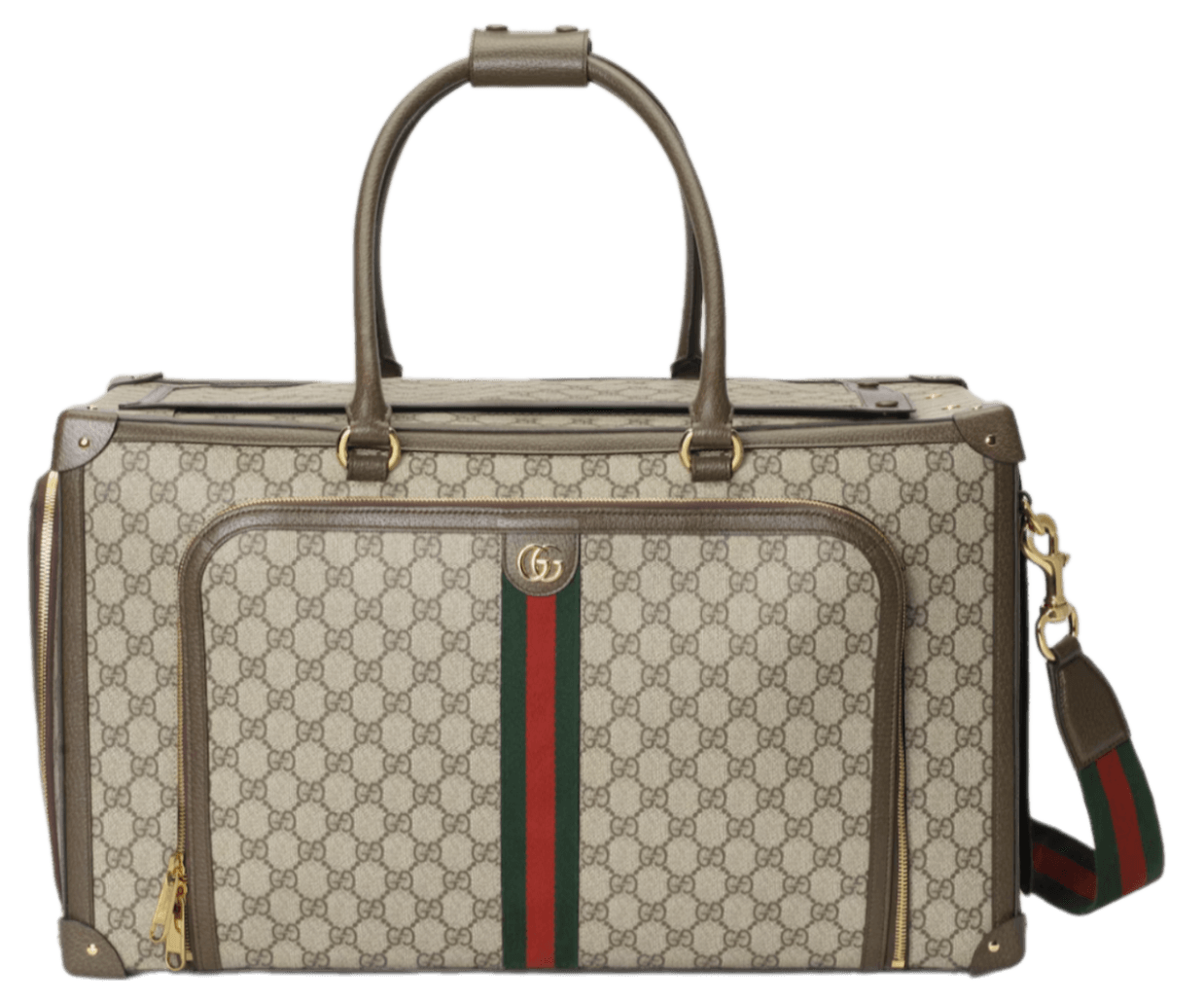 Gucci Pet Carrier with Web - Beige/Ebony