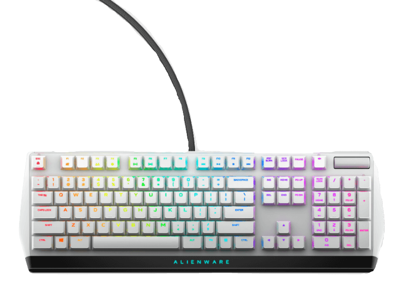 Alienware Low Profile RGB Mechanical Gaming Keyboard - AW510K (Lunar Light)