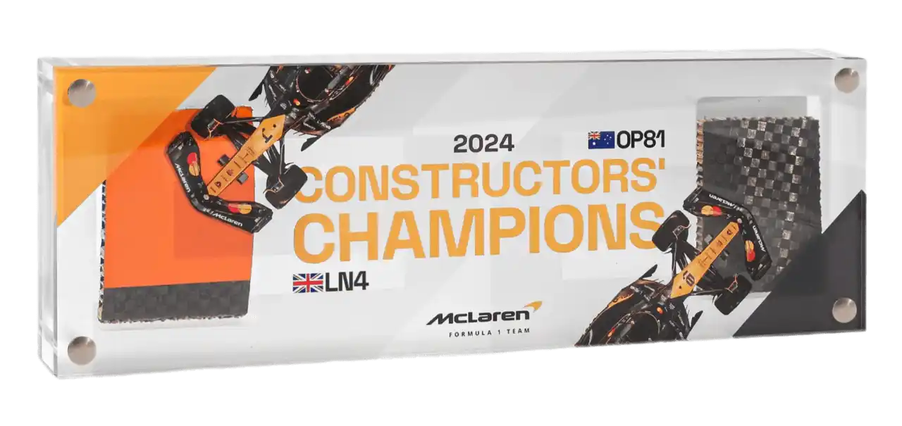 2024 Constructors Champions McLaren F1 Team Dual Bodywork in Acrylic