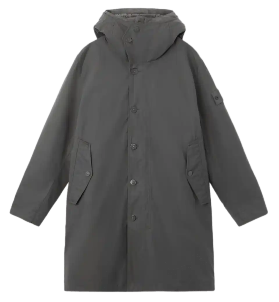 Stone Island Weatherproof Cotton Canvas Ghost Parka - Dark Grey