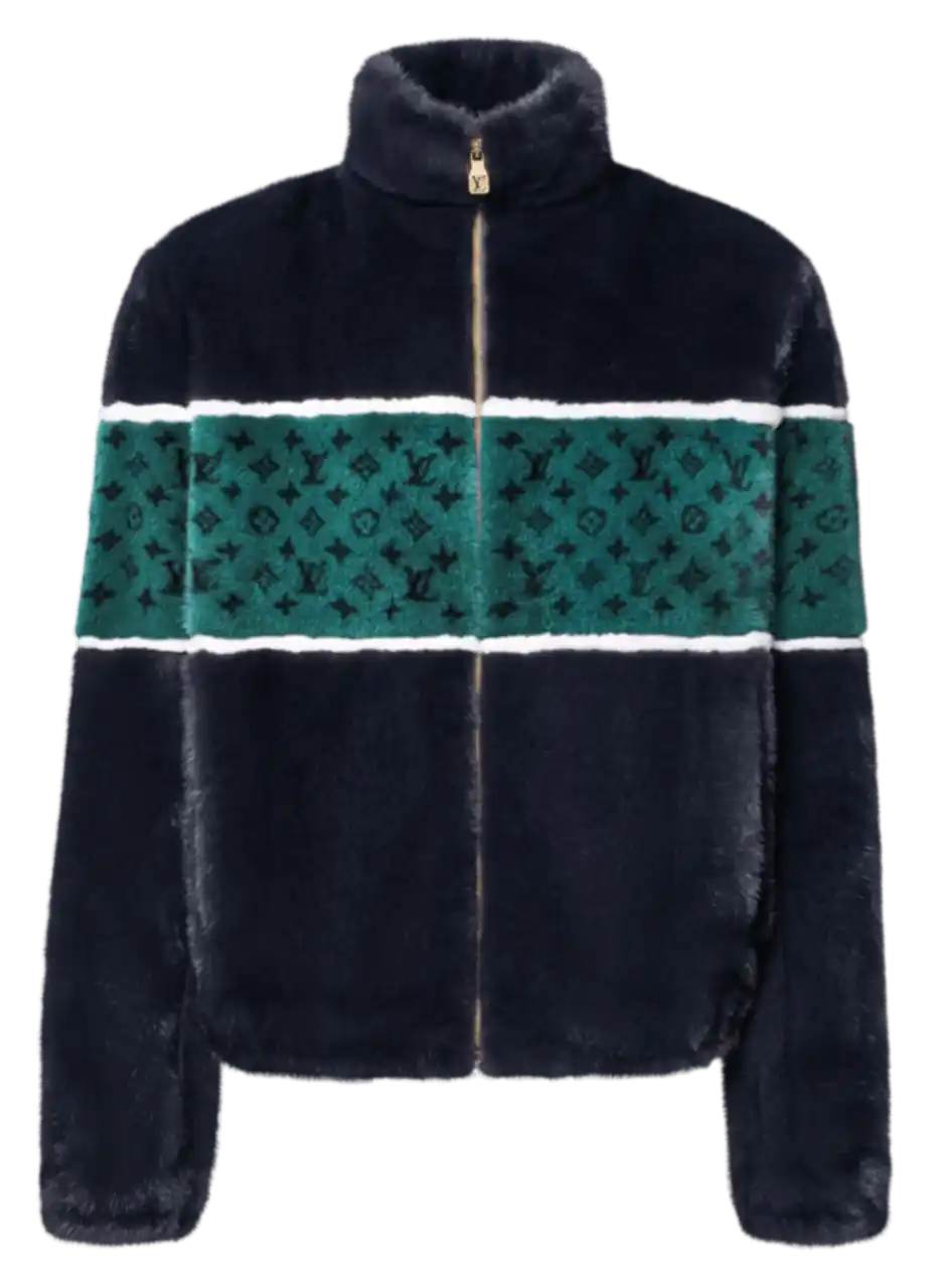 Louis Vuitton Mink Track Top - Navy