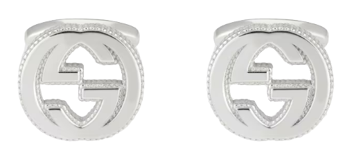 Gucci Interlocking Cufflinks - Silver