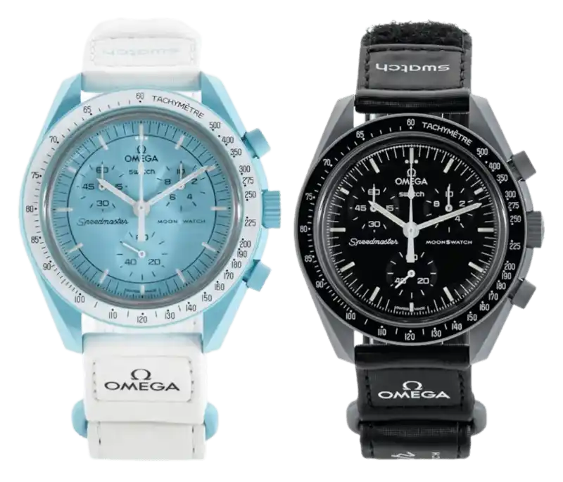 Swatch x Omega Bioceramic Moon Set - Uranus & The Moon