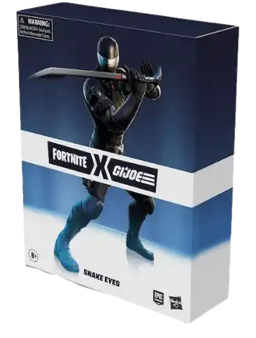 Hasbro Fortnite x G.I. Joe Snake Eyes Zero Point Edition Action Figure