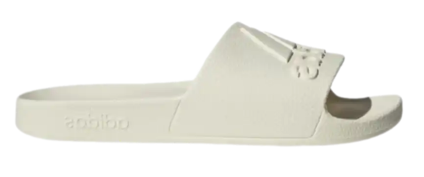 adidas Adilette Aqua Slides - Off White
