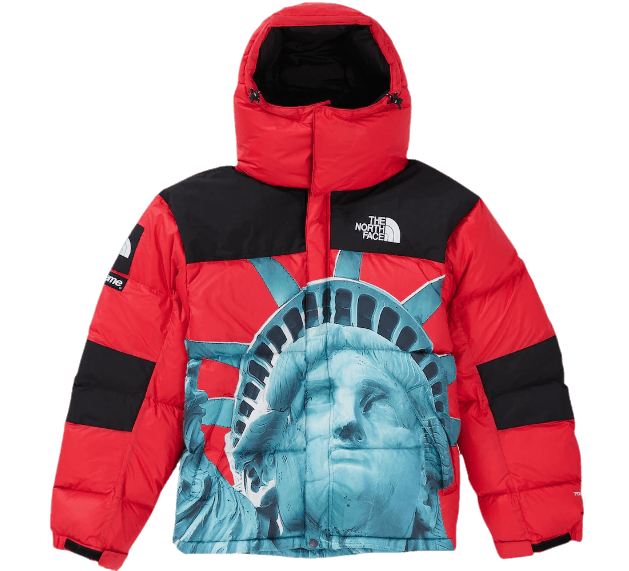 Supreme The North Face Statue of Liberty Baltoro Jacket - Red