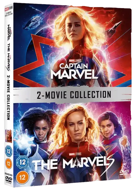 Marvel Studio's Captain Marvel/The Marvels 2 Movie Collection [DVD]
