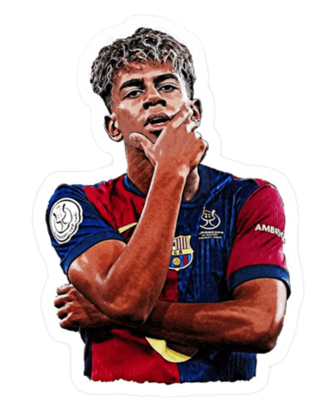 Lamine Yamal Sticker