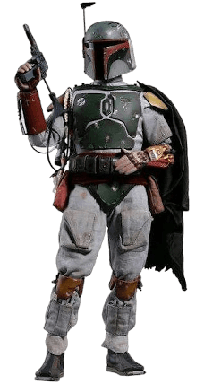 Hot Toys Star Wars Movie Masterpiece Boba Fett 40th Anniversary Collection Collectible Figure