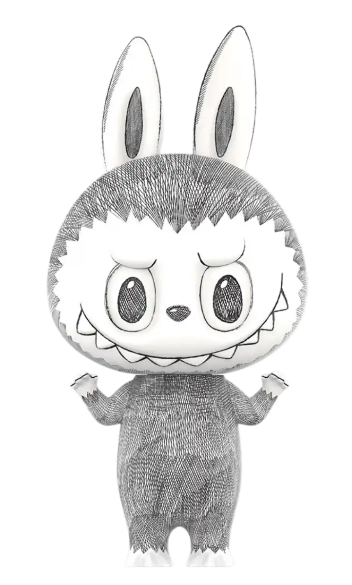 MEGA LABUBU 400% Sketch