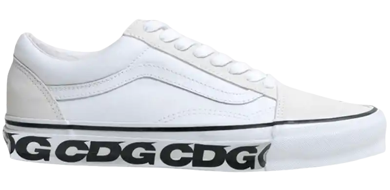 Vans Old Skool - Commes des Garcons White